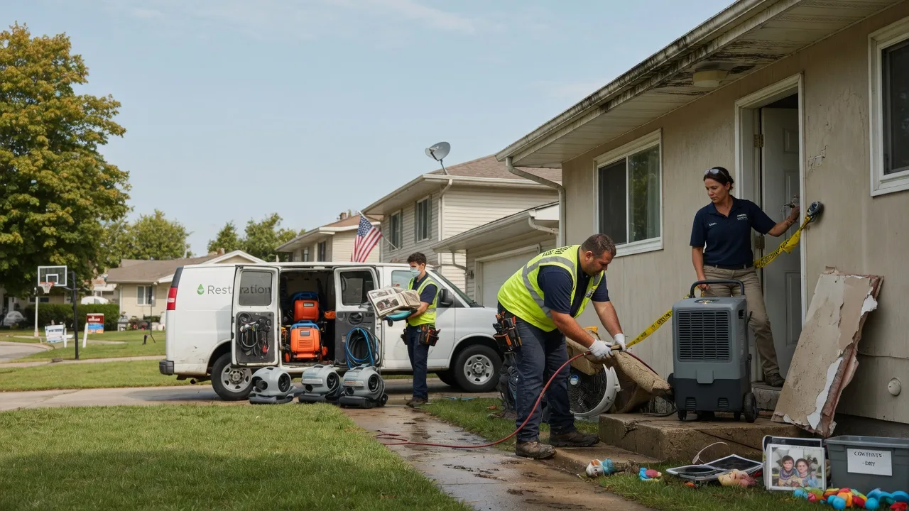 Water Damage Restoration in Knoxville, PA near me